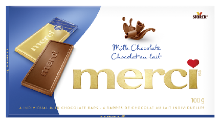 MERCI MILK CHOCOLATE 110g